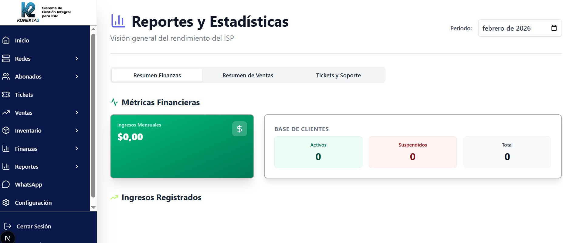 Reportes Konekta2